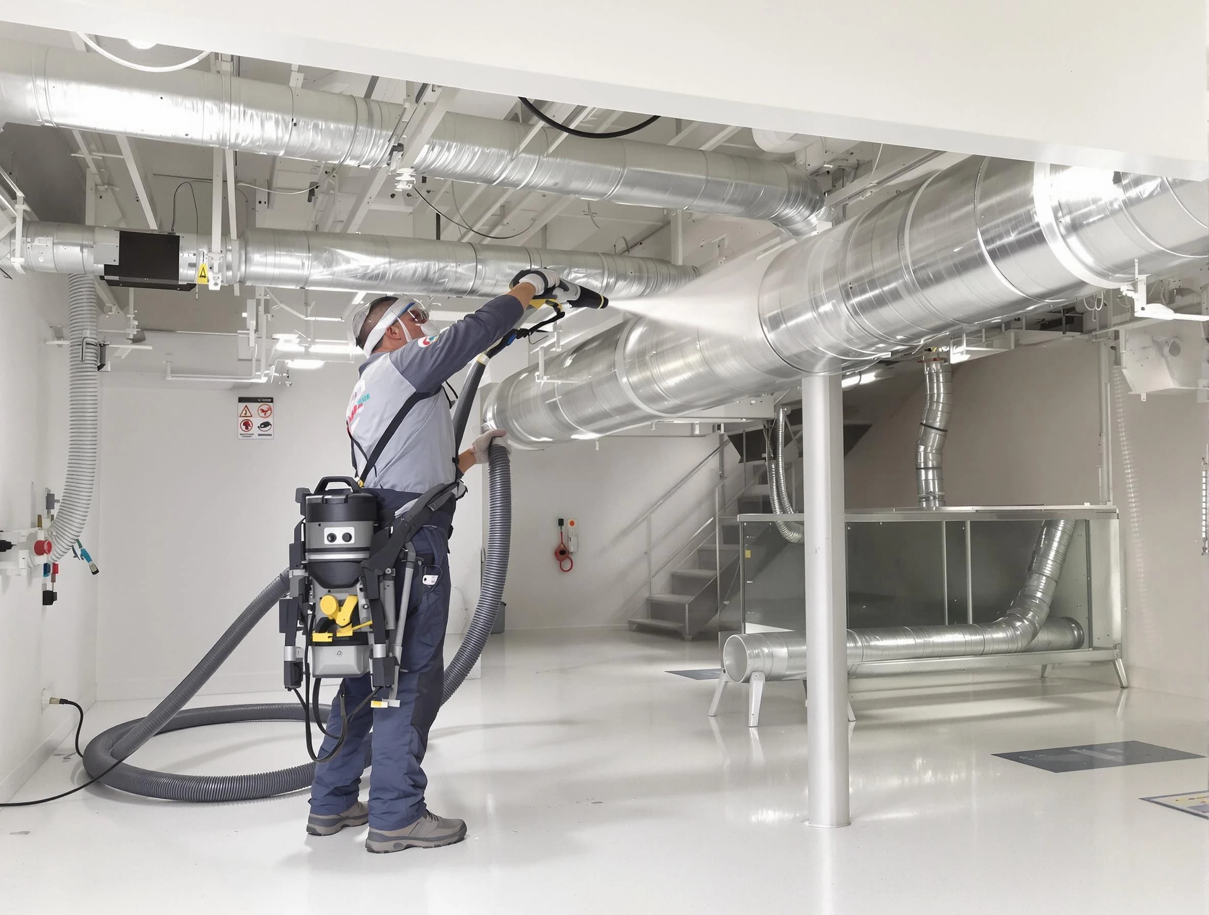 Professional central duct cleaning by Bon Air Air Duct Cleaning in Bon Air