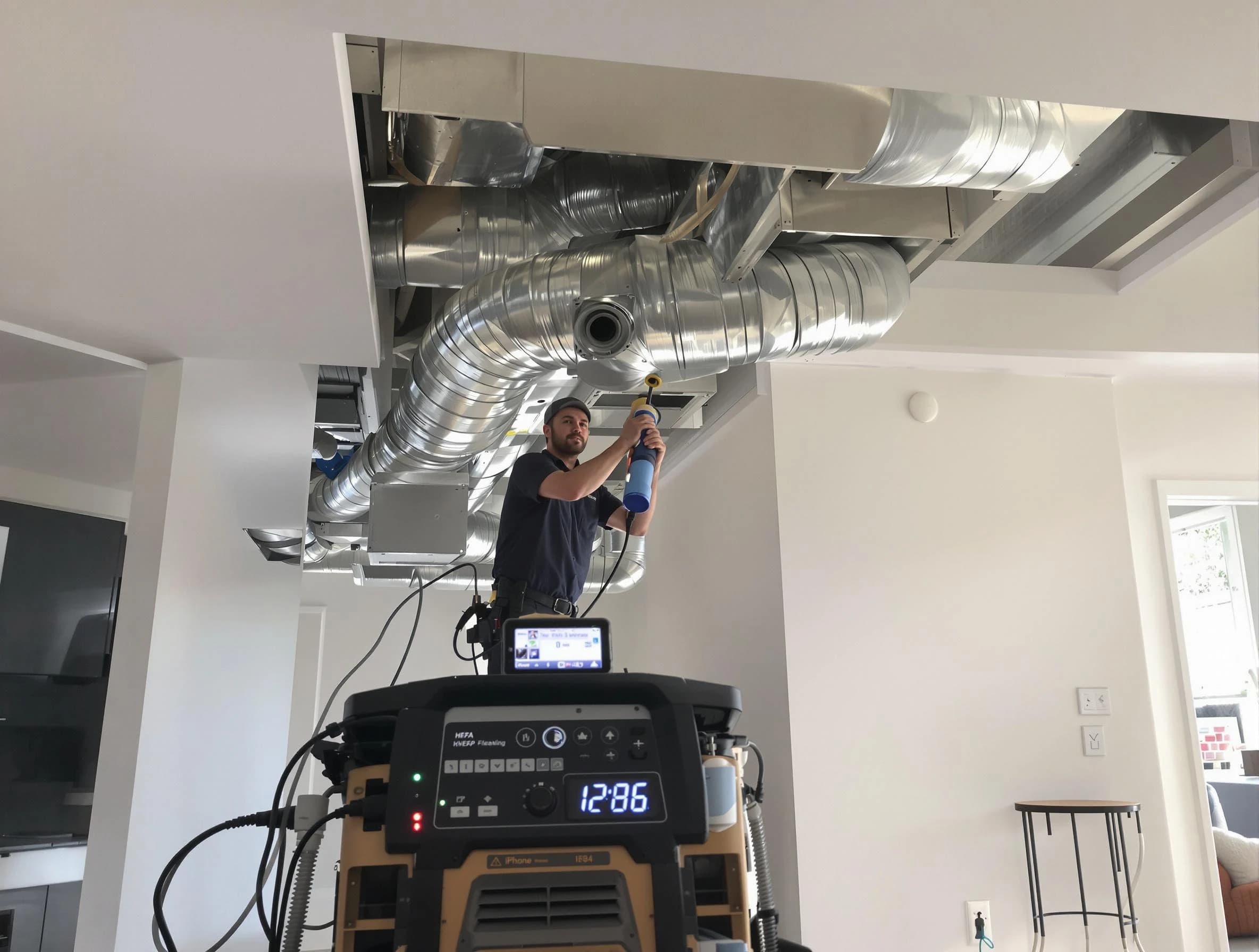 Advanced pure air duct cleaning by Bon Air Air Duct Cleaning in Bon Air