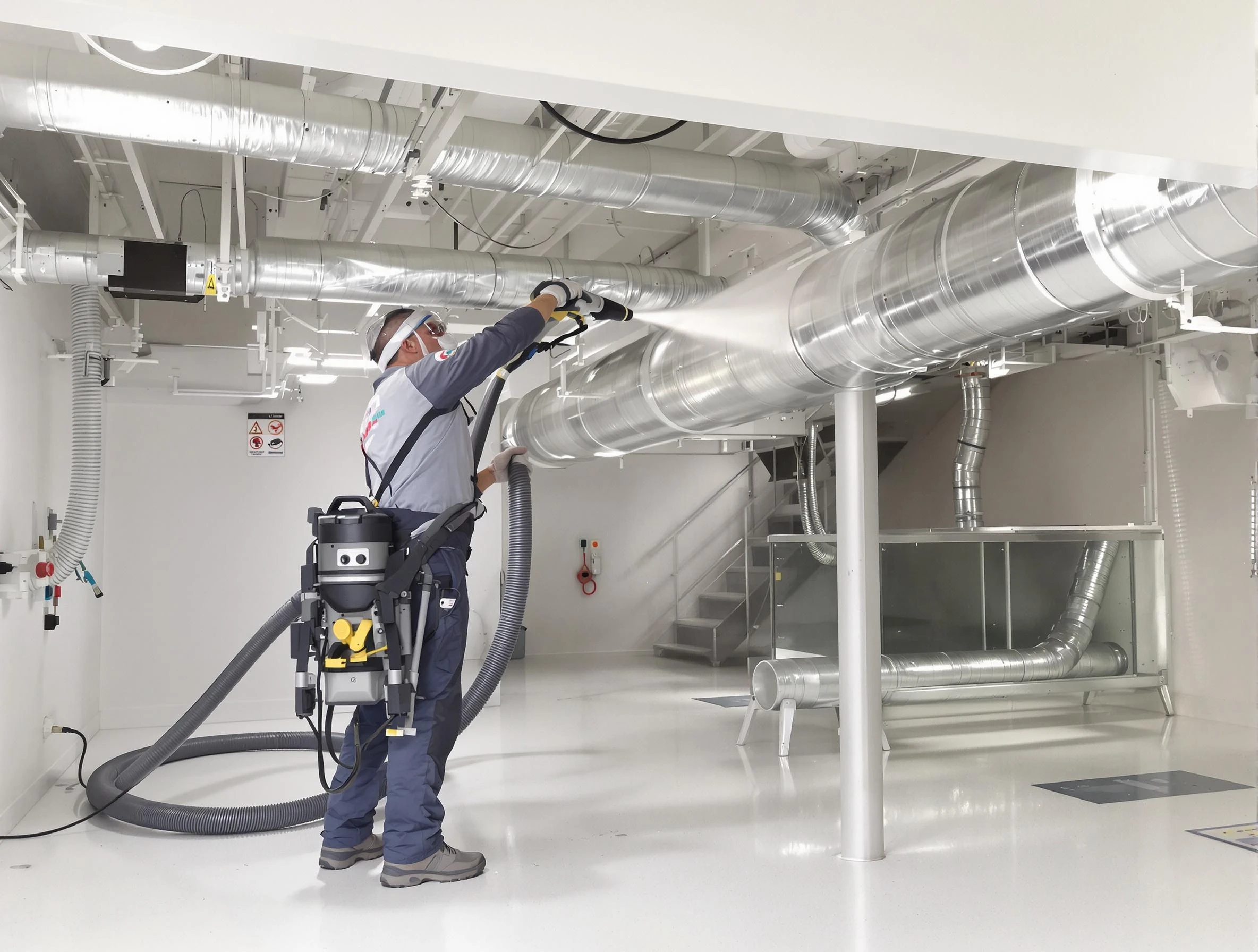 Professional central duct cleaning by Bon Air Air Duct Cleaning in Bon Air